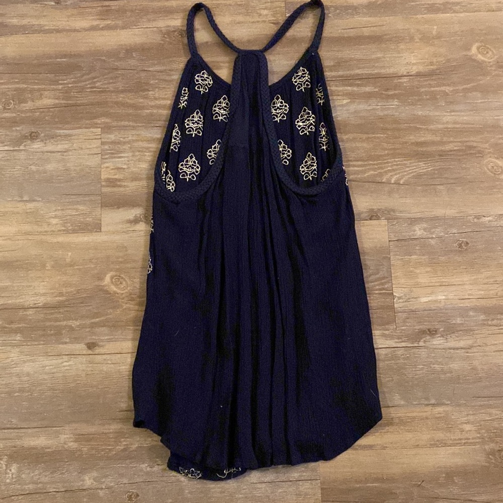 Floral Razorback Tank Top - Picture 3 of 5